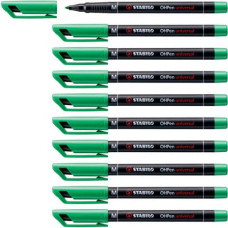 STABILO OHPEN PENNA PUNTA MEDIA CONF. 10 PZ VERDE