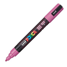UNI POSCA PC-5M PENNRELLO A VERNICE PUNTA MEDIA LAMPONE