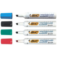 BIC velleda pennarello per lavagne punta scalpello nero