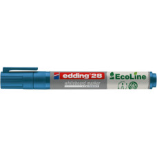 MARCATORE PER LAVAGNE BIANCHE EDDING 28 ECOLINE PUNTA TONDA - TRATTO 1,5-3 MM BLU MARCATORE PER LAVAGNE BIANCHE EDDING 28 ECOLINE PUNTA TONDA - TRATTO 1,5-3 MM BLU