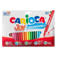 Carioca joy pennarelli lavabili punta fine 24 pz