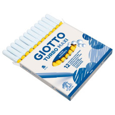 GIOTTO TURBO MAXI CF.12 PENNARELLI GIALLO MEDIO