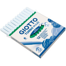 GIOTTO TURBO MAXI CF.12 PENNARELLI VERDE CHIARO