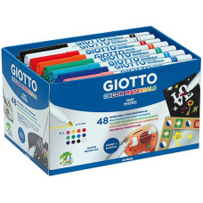 GIOTTO DECOR MATERIALS SCHOOLPACK 48 PENNARELLI