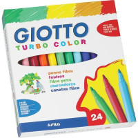 Giotto turbo color pennarelli punta fine 24 pz