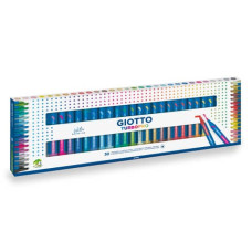 GIOTTO TURBO PRO PENNARELLI DOPPIA PUNTA ACQUERELLABILI CONF. DA 30 COLORI