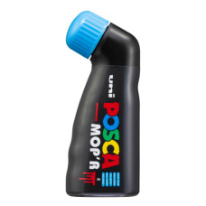 MARCATORE A TEMPERA UNI POSCA MOP'R PUNTA 3-19 MM AZZURRO