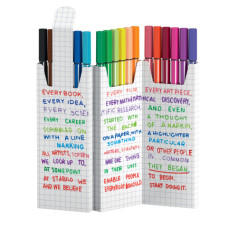 PENNARELLI STABILO PEN 68 ASTUCCIO ZIGZAG - TRATTO 1 MM - CONF. 18 COLORI