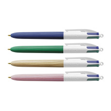 BIC 4 COLOURS WOOD 40 FUSTO EFFETTO LEGNO NATURALE