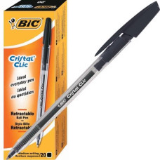 BIC CRISTAL CLIC PENNA A SFERA NERO