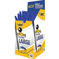BIC cristal large blu conf. da 50 penne
