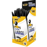 BIC cristal large nero conf. 50 penne