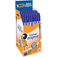 BIC cristal penna a sfera conf. 50 pezzi blu
