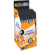 BIC cristal penna a sfera conf. 50 pezzi nero