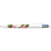 ESPOSITORE 30 PENNE A SFERA A SCATTO BIC 4 COLOURS FANTASIE ASSORTITE