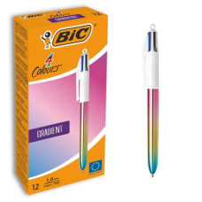BIC 4 COLOURS GRADIENT 12 PENNE