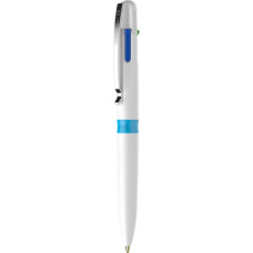 SCHNEIDER TAKE 4 PENNA A SFERA 4  COLORI FUSTO BIANCO
