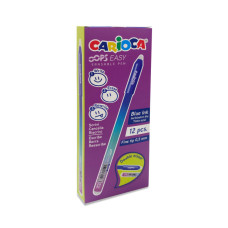 CARIOCA OOPS EASY PENNA CANCELLABILE 12 PZ ROSSO