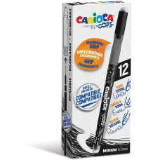 CARIOCA OOPS PENNA CANCELLABILE CONFEZIONE 12 PENNE NERO