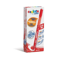CARIOCA OOPS PENNA CANCELLABILE CONFEZIONE 12 PENNE ROSSO