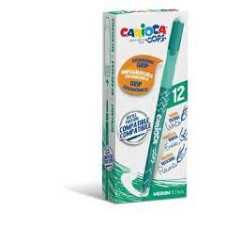 CARIOCA OOPS PENNA CANCELLABILE CONFEZIONE 12 PENNE VERDE