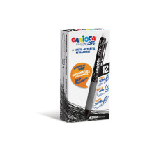 CARIOCA OOPS PENNA CANCELLABILI A SCATTO CONFEZIONE 12 PENNE NERO