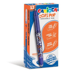 CARIOCA OOPS POP PENNA CANCELLABILE 12 PZ BLU