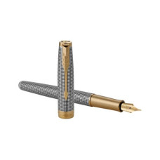 PARKER SONNET STERLING SILVER CISELE GT PENNA STILOGRAFICA