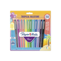 Papermate nylon flair conf.12 pennarelli tropical