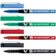 PILOT HI/TECPOINT V5 PENNA ROLLER 0.5 ROSSO
