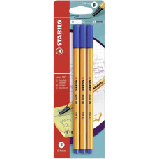 STABILO POINT 88 FINELINER BLISTER 3 PENNE BLU
