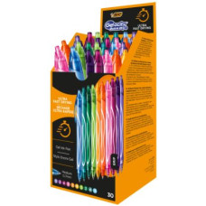 BIC GEL-OCITY QUICK DRY CONF.30 PENNE COLORI ASSORTITI
