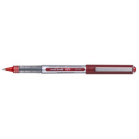 Penna gel con cappuccio Uni-Ball Eye 0,5 mm rosso