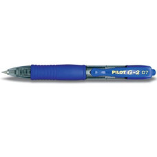 PILOT G2 XS PIXIE PENNA IN GEL A SCATTO PUNTA 0,7 BLU