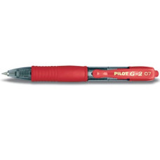 PILOT G2 XS PIXIE PENNA IN GEL A SCATTO PUNTA 0,7 ROSSO