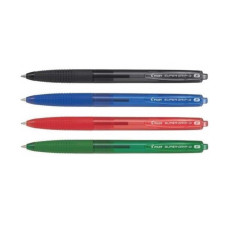 PILOT SUPER GRIP-G PENNA SFERA SCATTO PUNTA FINE ROSSO