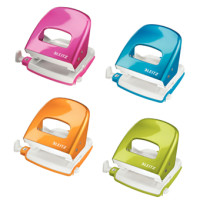 Leitz perforatore 2 fori fucsia metallizzato