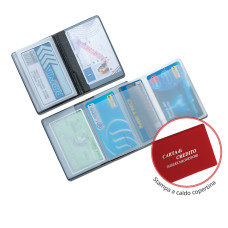  CLASSIC CARD COLOR PORTATESSERE 5 SCOMPARTI CONFEZIONE