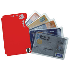  POKERCARD PORTATESSERE 5 SCOMPARTI