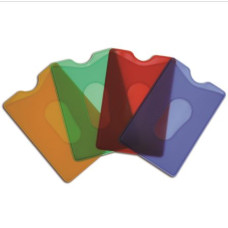  SOFT CARD PORTATESSERE A 2 SPAZI COLORI ASSORTITI