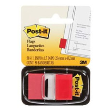 3M 680/1 POST-IT INDEX ROSSO 
