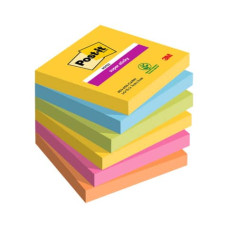 3M POST IT CUBO 76X76 SUPER STICKY CARNIVAL