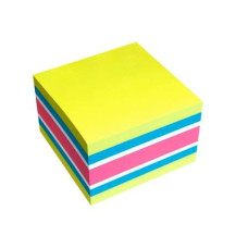 COLOR CUBE NOTES ADESIVI 450 FOGLI COLORI ASSORTITI