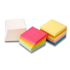 CUBO FOGLI NOTES CARTA  BIANCA 95X95