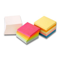 Foglietti per appunti policolorata 95x95 colori pastello