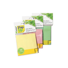 POPUP NOTES ADESIVI 75 FOGLI COLORI ASSORTITI BLISTER