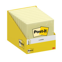 Post-it® giallo canary – 10 blocchetti 76x76 mm da 100 fogli