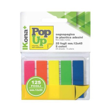 SEGNAPAGINA ADESIVI 12*45 125 FOGLI 5 COLORI