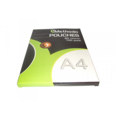 METHODO POUCHES PER PLASTIFICARE A CALDO 80 MICRON A4
