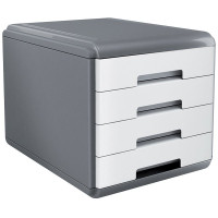 Arda cassettiera 4 cassetti mydesk bianco